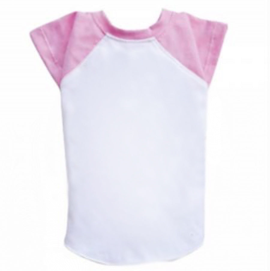 THICK DOG - Pink & White Doggy T Shirt